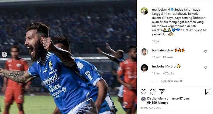 Lama tak Terdengar Kabarnya, Ini Dia Klub Baru Eks Bek Persib Bojan Malisic
